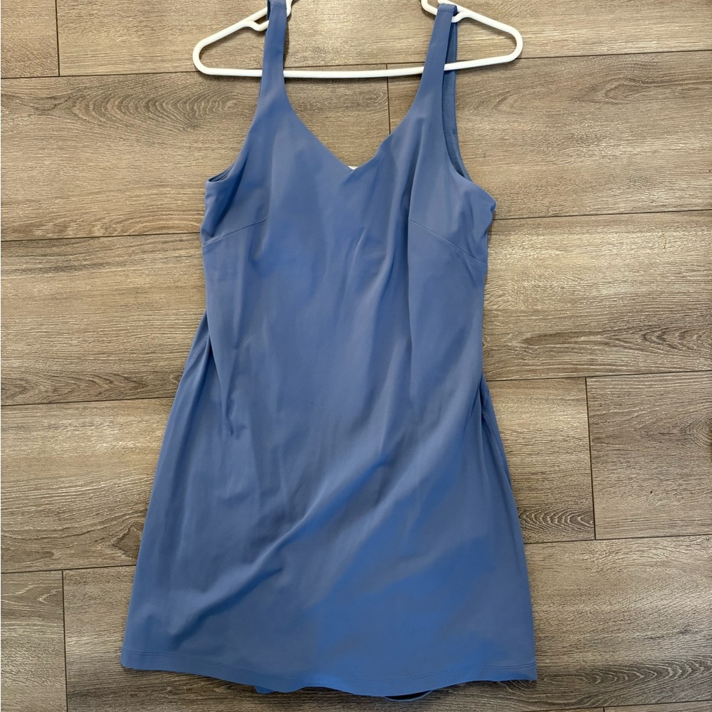 Lululemon Align Dress, Oasis Blue, Size 12, EUC